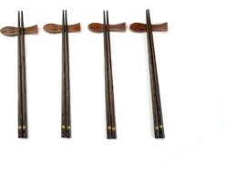 Asiansticks - Luxe Houten Chopsticks Met Houder - Sushiset Voor 4 Personen - Cadeauset -Keukenartikelen Series Winkel 1200x912 3