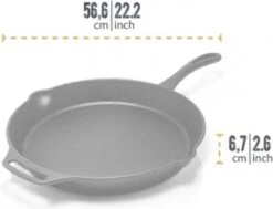 Petromax Skillet - Gietijzer - Koekenpan Met Steel En Handgreep - ø35cm Fp35t -Keukenartikelen Series Winkel 1200x920
