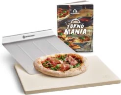 Burnhard Pizzasteen 38 X 30 X 1,5 Cm + Pizzaschep 30 Burnhard Pizzasteen 38 X 30 X 1,5 Cm + Pizzaschep -Keukenartikelen Series Winkel 1200x949 1