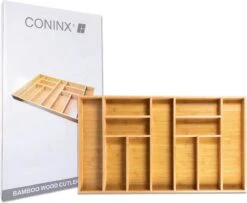Grote Bestekbak Bamboe 81x47CM - Coninx Besteklade - Opbergbak - Duurzaam - Bamboe - Voor Laden Vanaf 47cm Diep 17 Grote Bestekbak Bamboe 81x47CM - Coninx Besteklade - Opbergbak - Duurzaam - Bamboe - Voor Laden Vanaf 47cm Diep -Keukenartikelen Series Winkel 1200x987 2