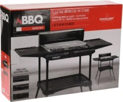 Excellent Electrics Elektrische Barbecue - Grilloppervlak (LxB) 36x24 Cm - 2000W - Zwart -Keukenartikelen Series Winkel 1200x993 4