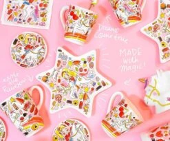 Blond Amsterdam Unicorn Mok - Made With Magic - XL - 500 Ml -Keukenartikelen Series Winkel 1200x994