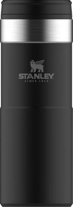 Stanley The NeverLeak™ Travel Mug 0,35L NEW - Thermosfles - Matt Black -Keukenartikelen Series Winkel 426x1200