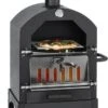 MaxxGarden Pizza Oven Buiten - Houtskool – Incl. Pizzasteen - 45x65x158cm -Keukenartikelen Series Winkel 500x1200