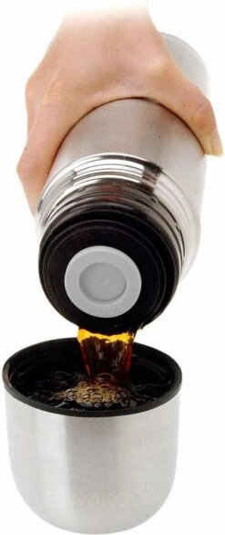 Merkloos Excellent Houseware Bullet Isolatiekan - 0,5 L - RVS 12 Merkloos Excellent Houseware Bullet Isolatiekan - 0,5 L - RVS -Keukenartikelen Series Winkel 506x1200