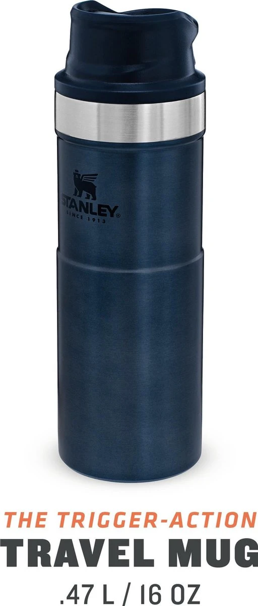 Stanley Trigger-Action Travel Mug 0.47L - Thermosfles - Nightfall 11 Stanley Trigger-Action Travel Mug 0.47L - Thermosfles - Nightfall - Afbeelding 9