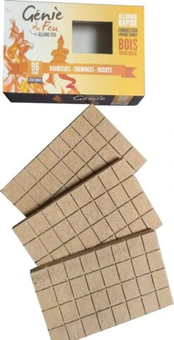 Genie Du Feu Aanmaakblokjes Bruin - 1344 Stuks - Voordeel Verpakking -Keukenartikelen Series Winkel 614x1200 1