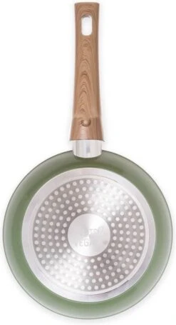 Just Vegan Koekenpan ECO Met Afneembaar Handvat 20 Cm Aluminium Groen -Keukenartikelen Series Winkel 651x1200