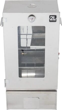 2-L Home & Garden XL Rookoven - RVS - 80x40x28 Cm - 3 Etages -Keukenartikelen Series Winkel 680x1200 3