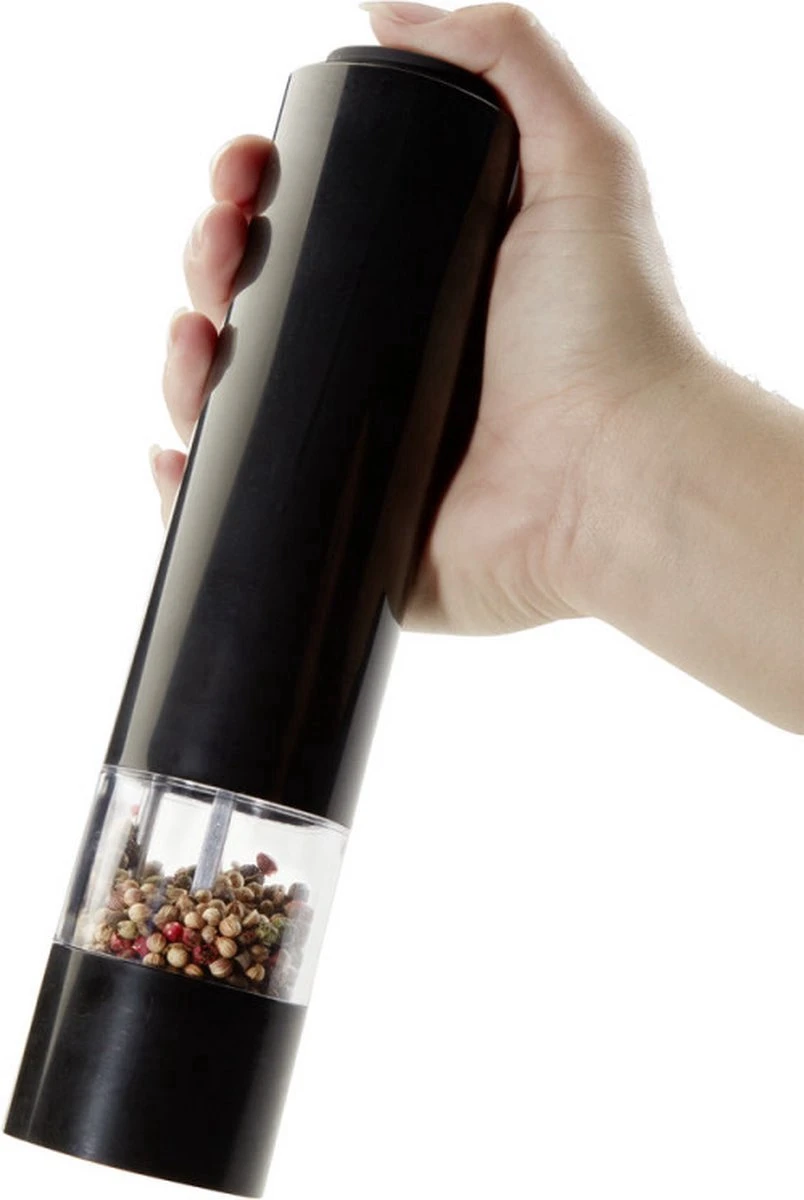 IGOODS Keramiek Elektrische Pepermolen En Zoutmolen - Pepermolen - Zoutmolen - 2 Stuks- Wit 7 IGOODS Keramiek Elektrische Pepermolen En Zoutmolen - Pepermolen - Zoutmolen - 2 Stuks- Wit - Afbeelding 5