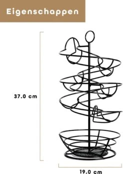 Eiermand – Eierrek – Eierhouder – Eieren – Zwart - Pasen - Tot 40 Eieren - BAULK® -Keukenartikelen Series Winkel 852x1200 4