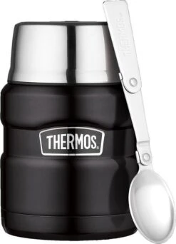 Thermos King Voedseldrager - 47 Cl - Mat Zwart -Keukenartikelen Series Winkel 867x1200 1