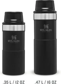 Stanley Trigger-Action Travel Mug 0.47L - Thermosfles - Matt Black -Keukenartikelen Series Winkel 875x1200