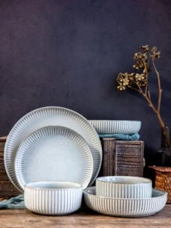 Selinex Stoneware - Serviesset - Grijs - 16 Delig 4 Persoons - CADEAUTIP - CADEAU 13 Selinex Stoneware - Serviesset - Grijs - 16 Delig 4 Persoons - CADEAUTIP - CADEAU -Keukenartikelen Series Winkel 900x1200 8