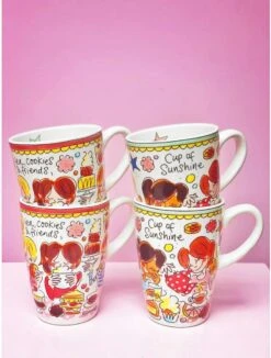 Blond Amsterdam Even Bijkletsen Beker XL 500 Ml - Mint Rand -Keukenartikelen Series Winkel 910x1200 2