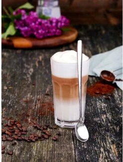 Merkloos Latte Macchiato Lepels – RVS Lange Yoghurt, Dessert Of Koffie Lepeltjes – Set Van 6 Stuks -Keukenartikelen Series Winkel 912x1200 2