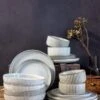 Selinex Stoneware - Serviesset - Grijs - 16 Delig 4 Persoons - CADEAUTIP - CADEAU -Keukenartikelen Series Winkel 919x1200 1