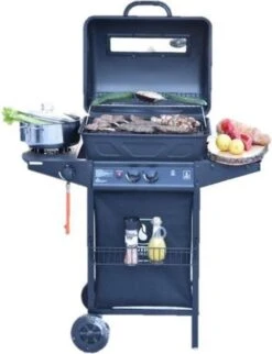 Halifax Gasbarbecue 5,5 KW - Buitenkeuken Met Lavasteen Grillplaat En Gaspit - 100x98 Cm -Keukenartikelen Series Winkel 921x1200 4