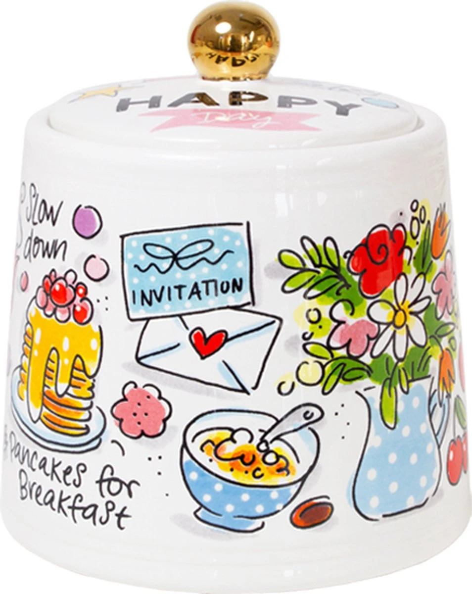 Blond Amsterdam, Happy - Suikerpot Goud 3 Blond Amsterdam, Happy - Suikerpot Goud