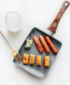 Zaigon All In 1 Pan - Inductie + Vaatwasmachinebestendig - Kleine Pan - Omeletpan - Tamagoyaki Pan - Tamago Pan - Vierkante Pan - Sushi Pan - Vierkante Pan -Keukenartikelen Series Winkel 994x1200